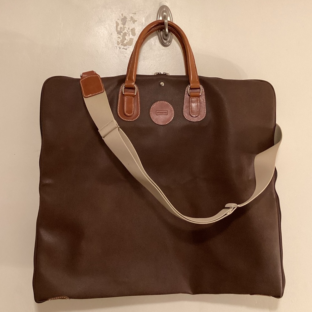 Mulholland Canvas & Leather Travel Garment Bag